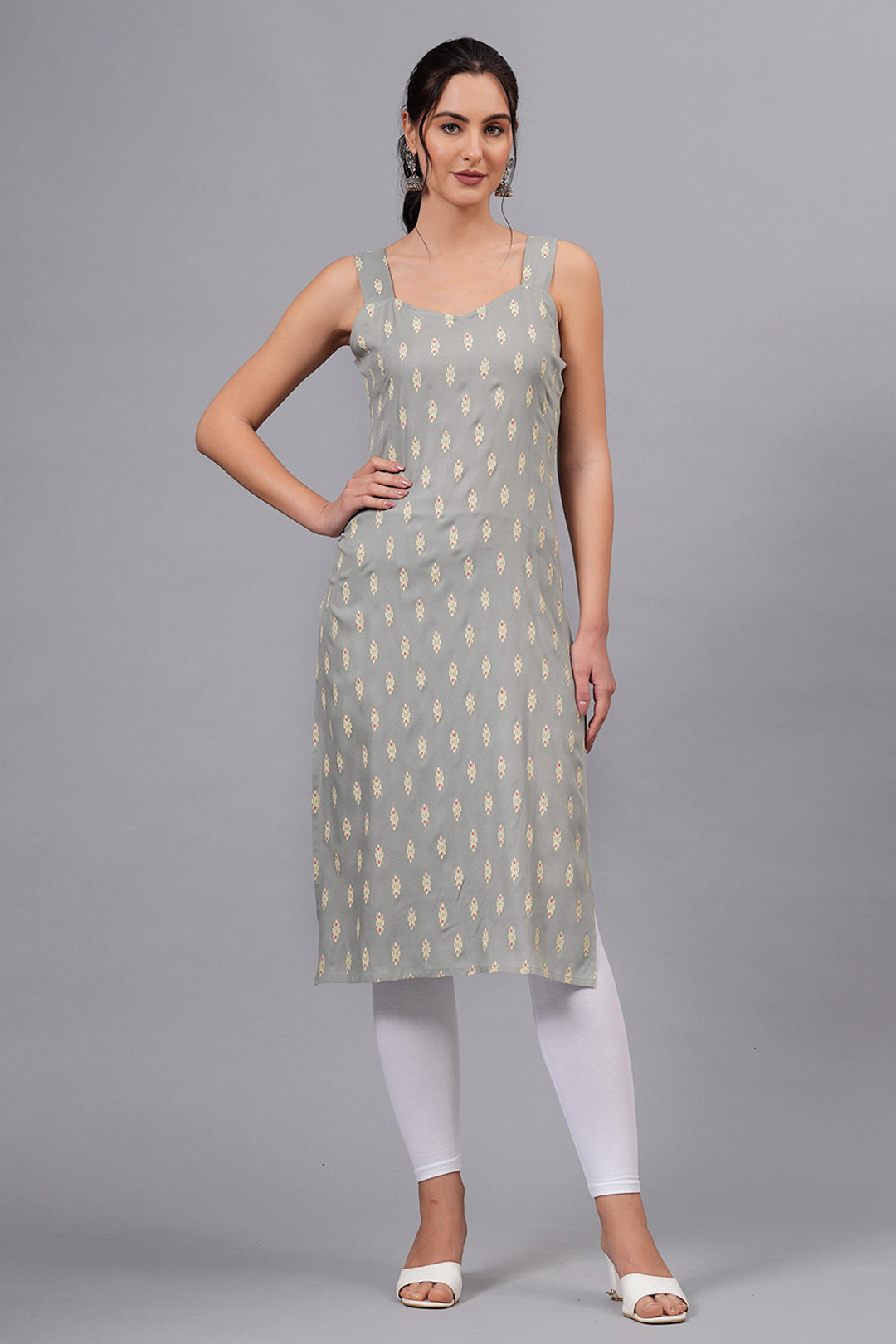 Casual Block Print Kurti