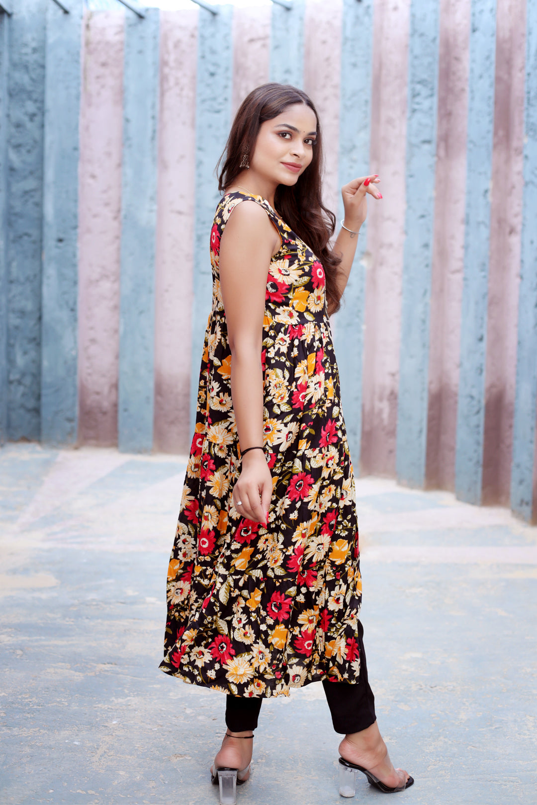 Elegant Rayon Cotton Kurti