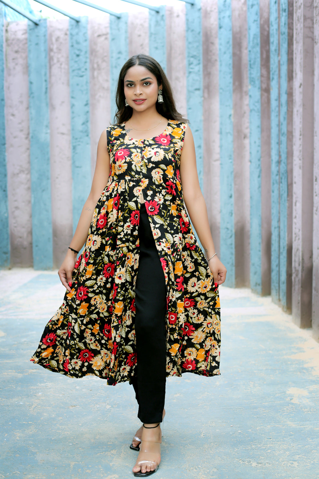 Elegant Rayon Cotton Kurti