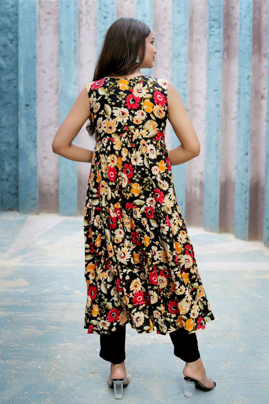 Elegant Rayon Cotton Kurti