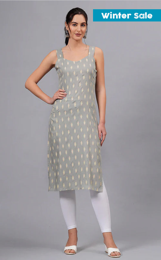 Casual Block Print Kurti